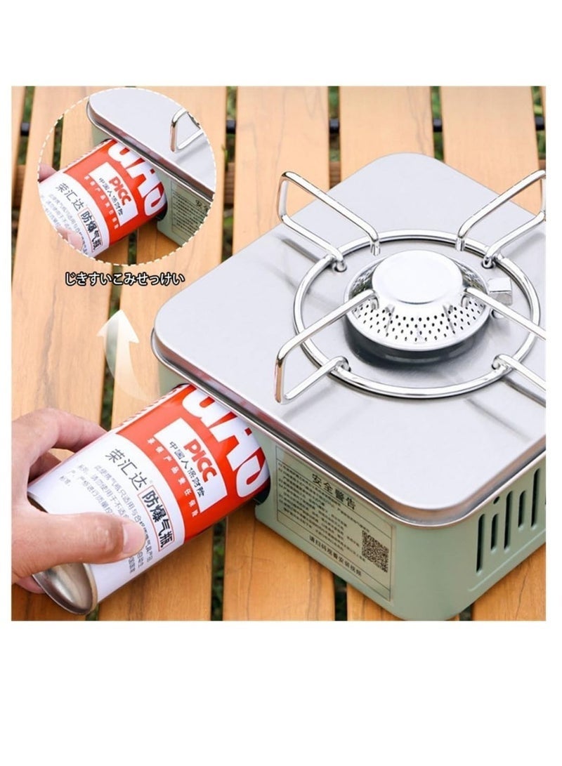 Bukela Ultra Lightweight Portable Gas Camping  Stove - Multi-functional Cassette Gas Portable Stove for Outdoor Camping Accessories, Fishing, and Indoor Cooking, No Power Supply Needed, Perfect for All Your Adventures - Image 5